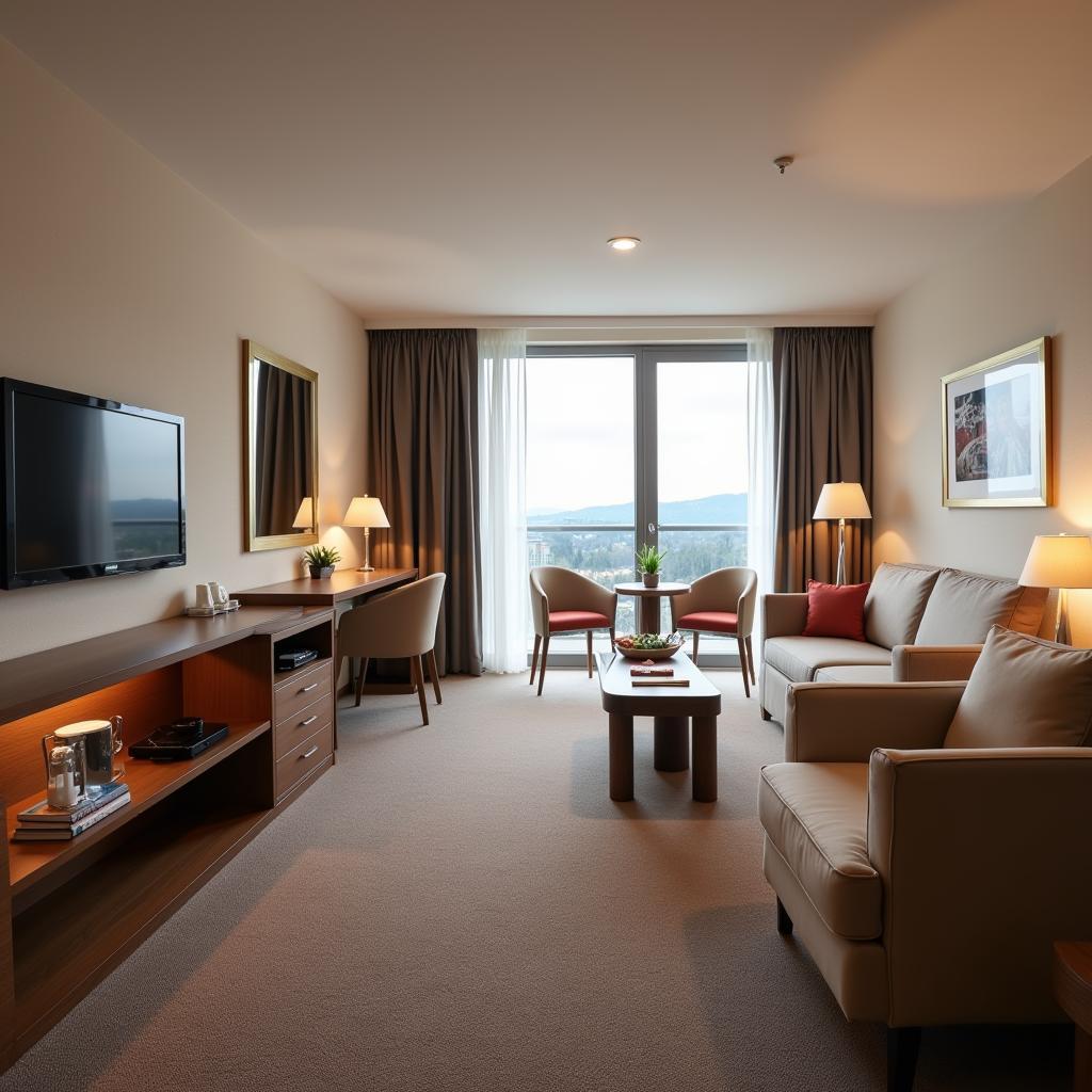 Swiss Star Zurich Airport Room Interior