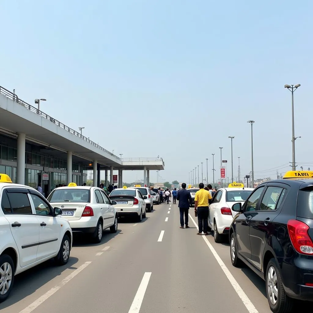 Taxi Stand Chandigarh Airport