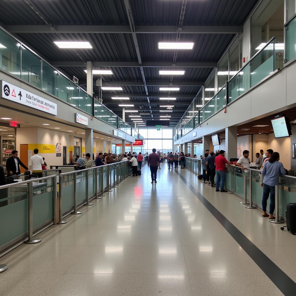 Tirupati Airport Arrivals Terminal