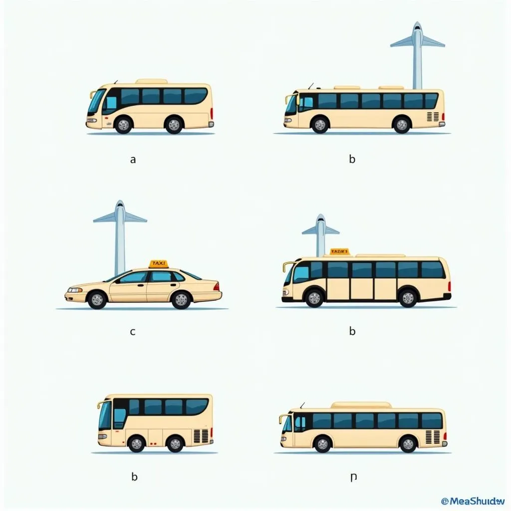 Various transportation options are available to get around from Shamshabad Airport