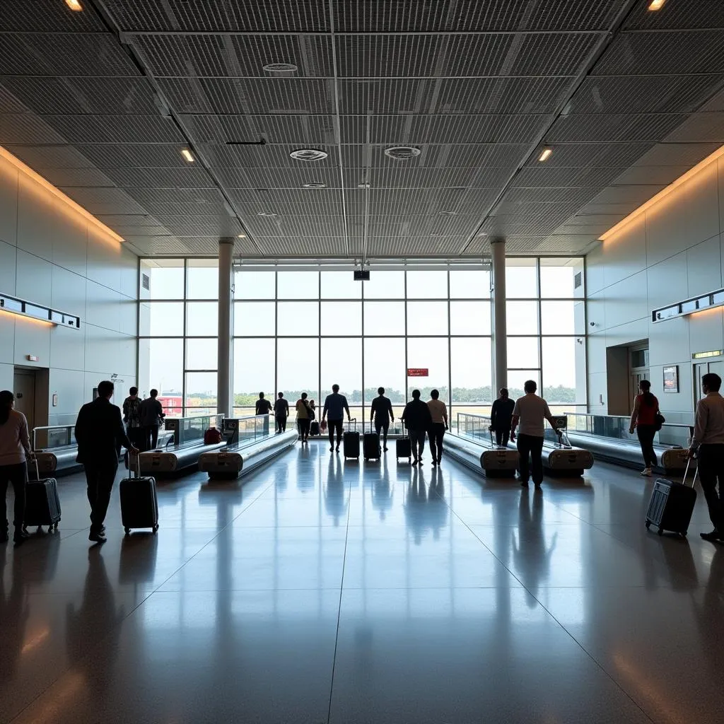 Trivandrum Airport Arrivals Hall