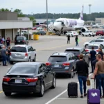 Uber and Lyft Pick-Up at JAX Airport