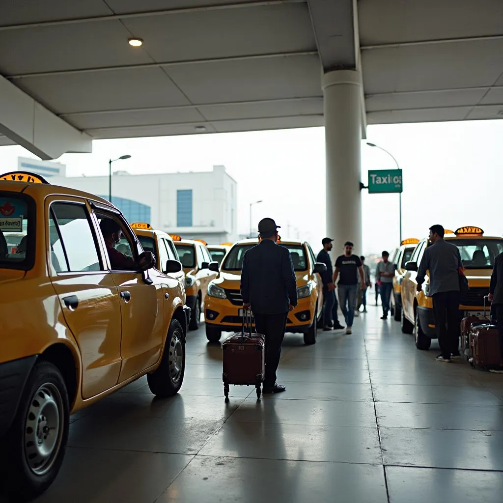 Veer Savarkar International Airport Taxi Stand