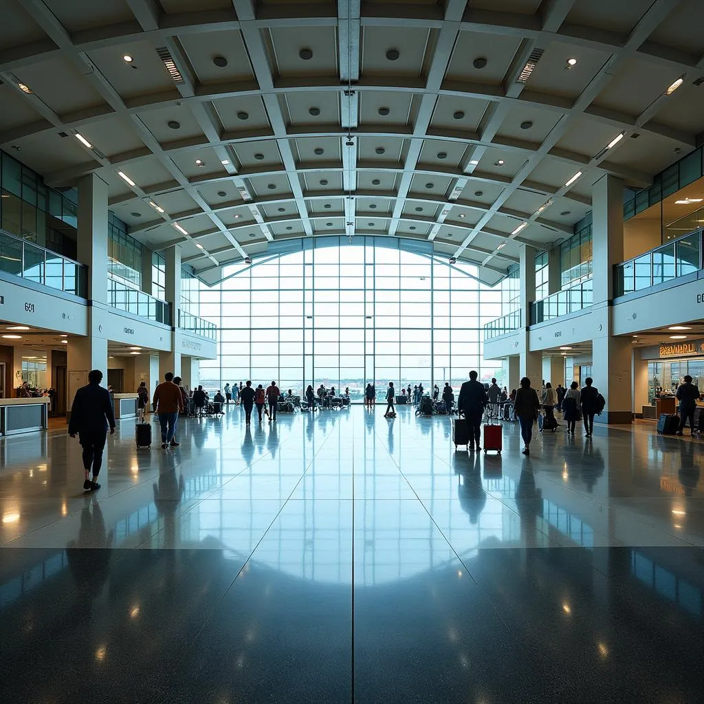 Modern Veer Surendra Sai Airport Terminal Building