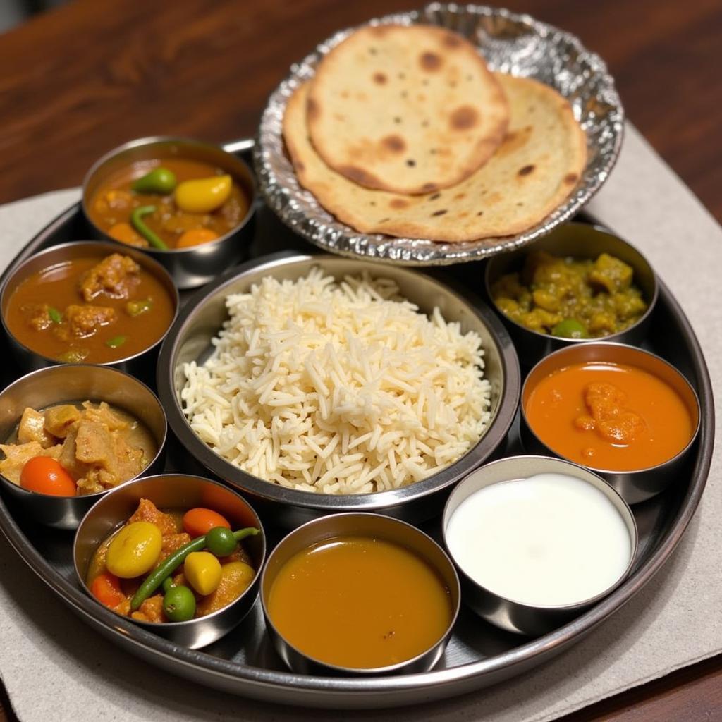 Vegetarian Thali Near Mangalore Airport