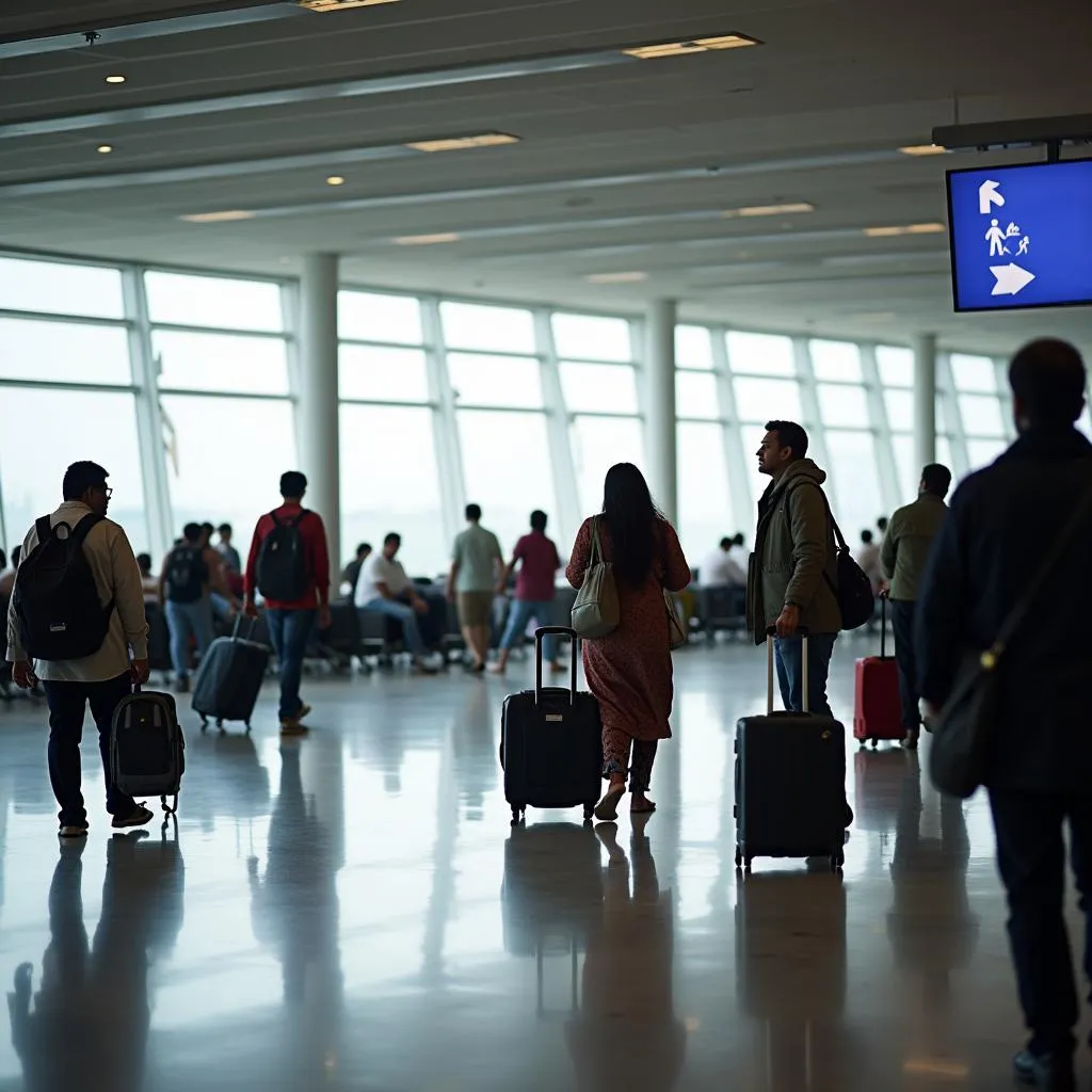 International Departures at Visakhapatnam Airport