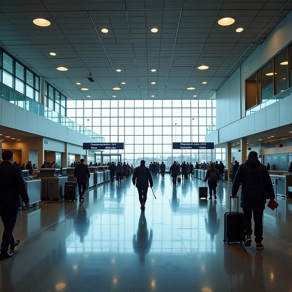 Warsaw Chopin Airport Terminal