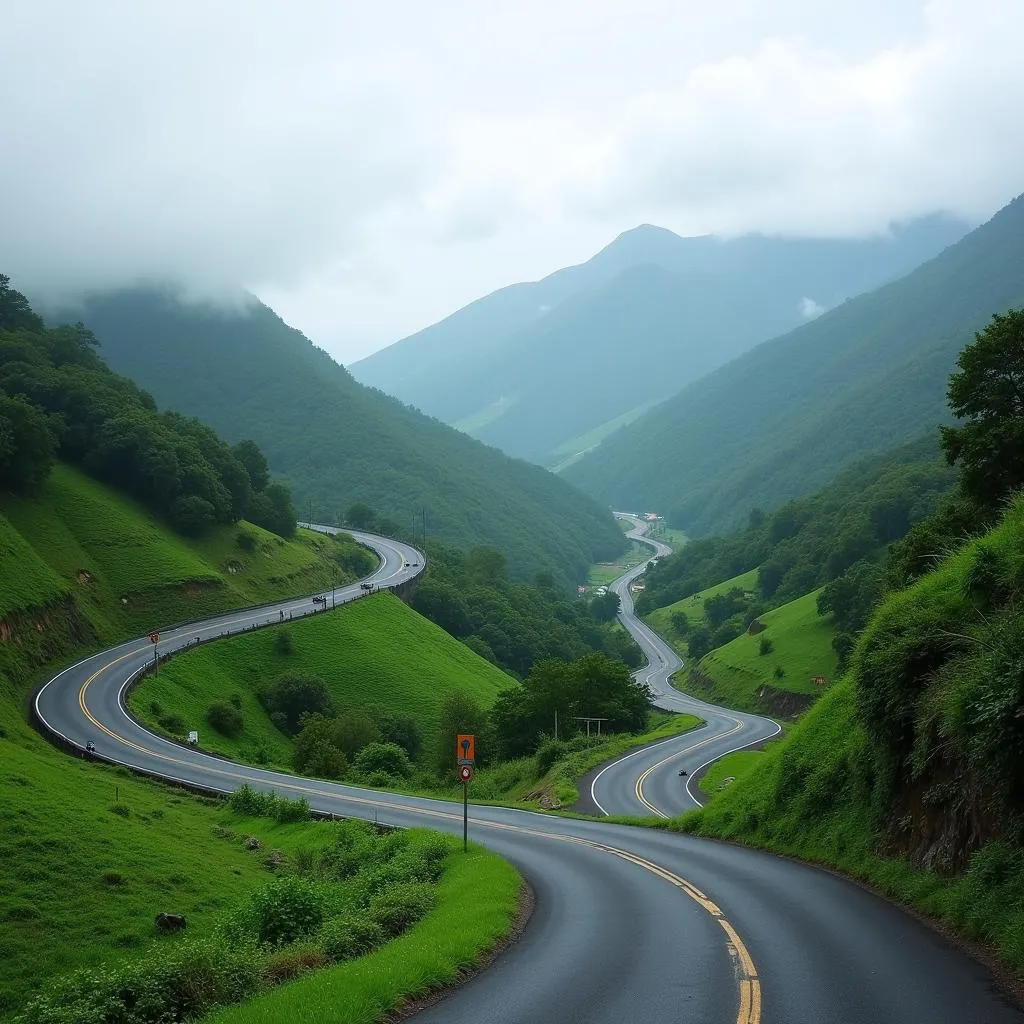 Winding Roads Leading to Vagamon