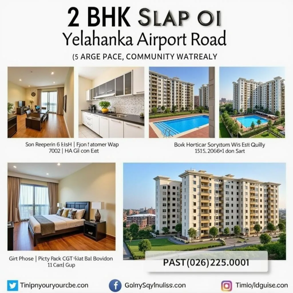 2 BHK Flats for Lease in Yelahanka Airport Road