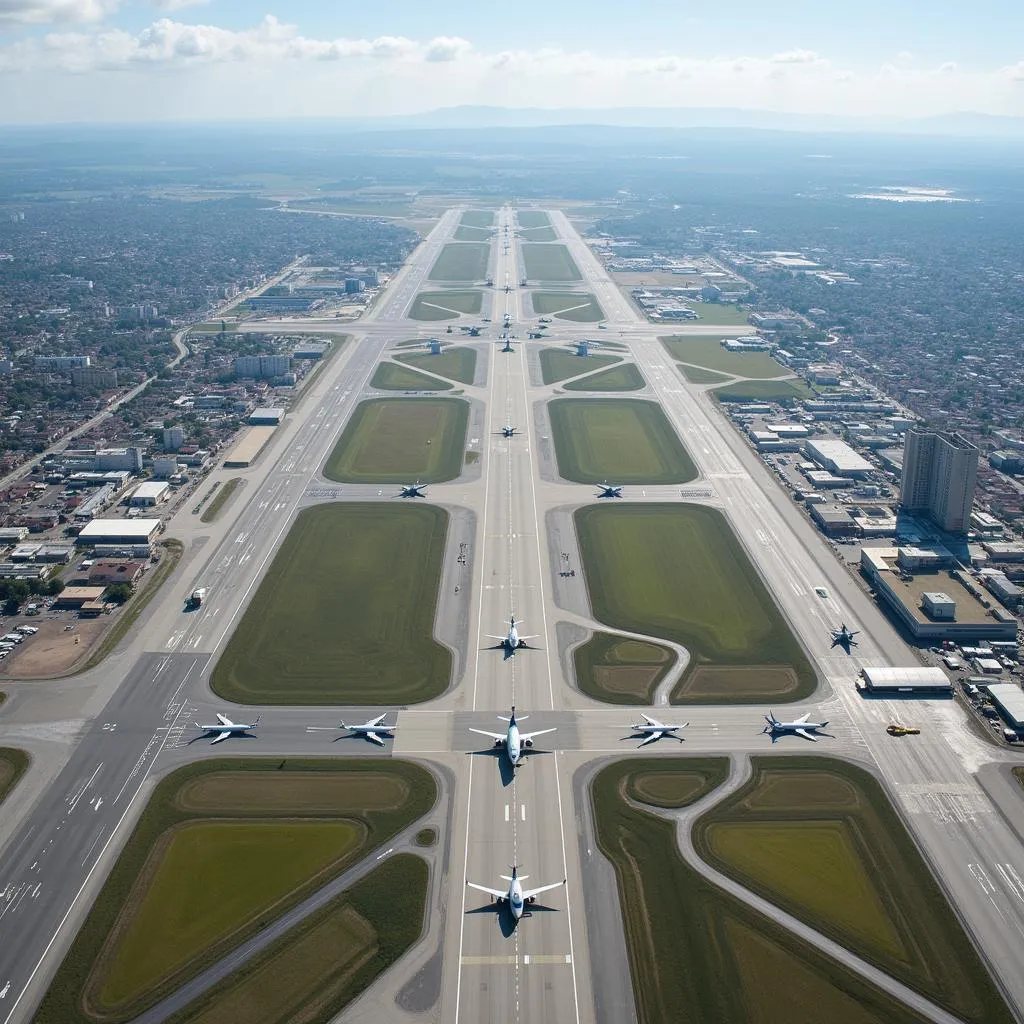 ZWWW Airport Runway View