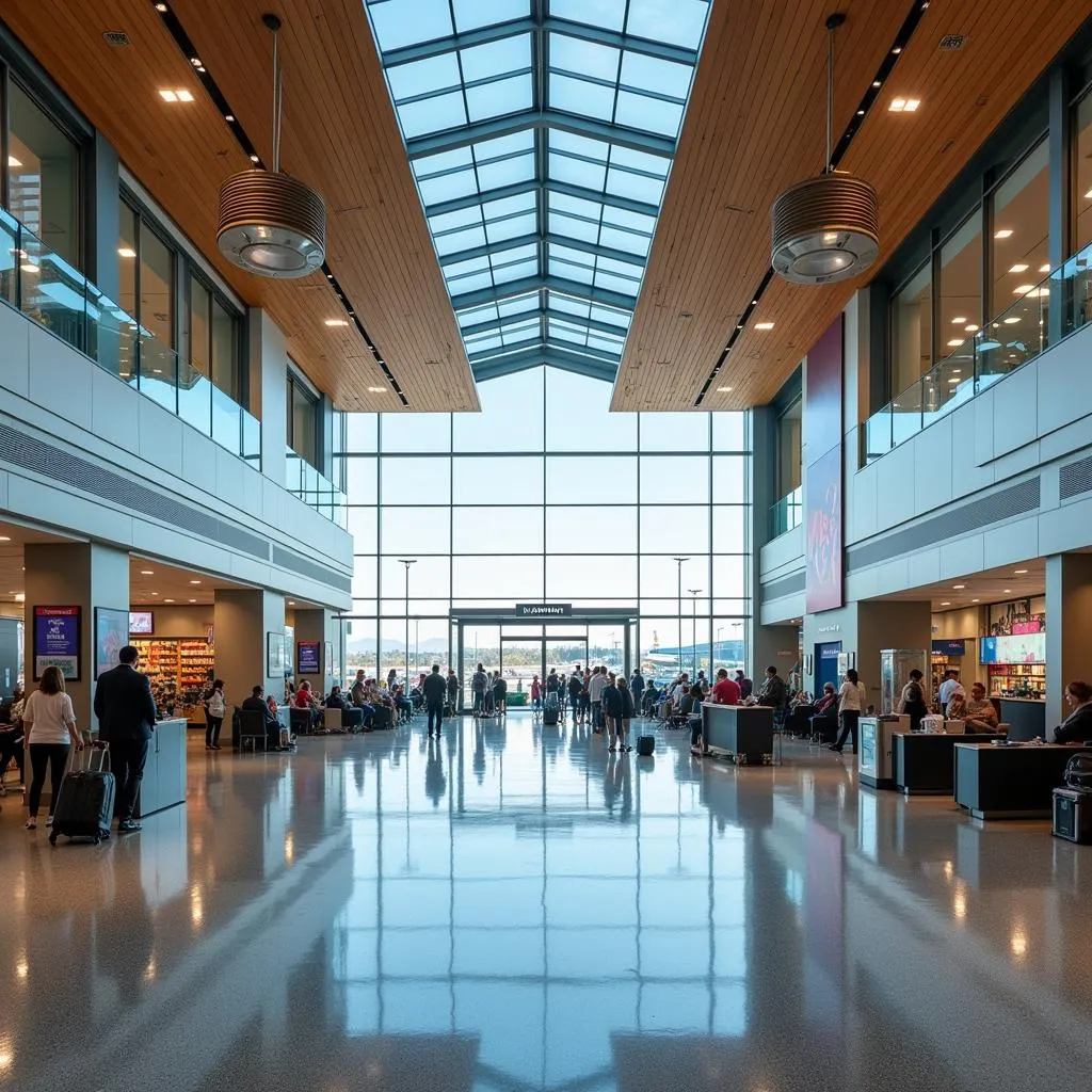 ZWWW Airport Terminal Interior