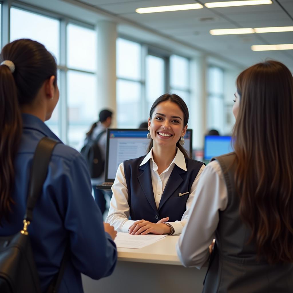 Customer Service Representative at Kolkata Airport