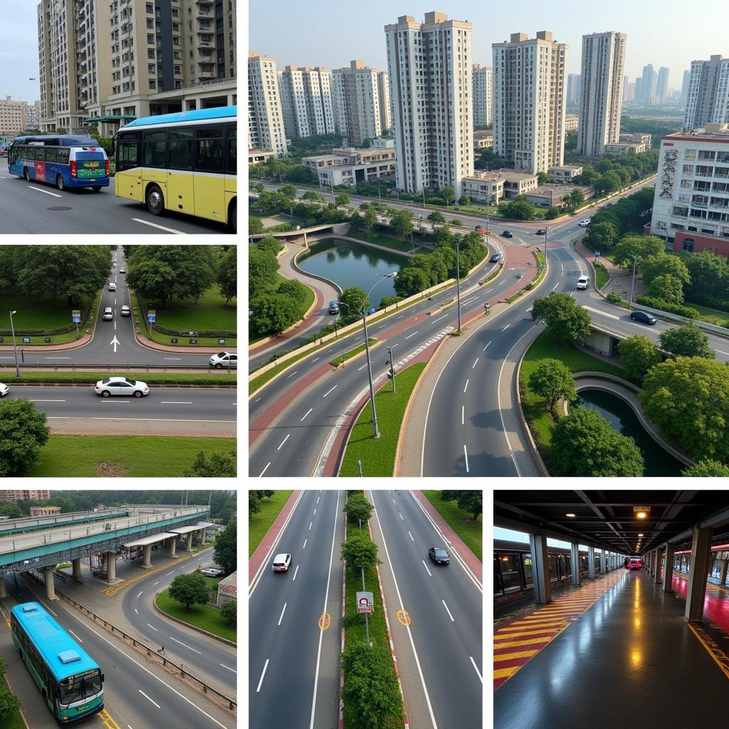 Well-connected roads and public transport options near 14 Manipal Towers, Bangalore.