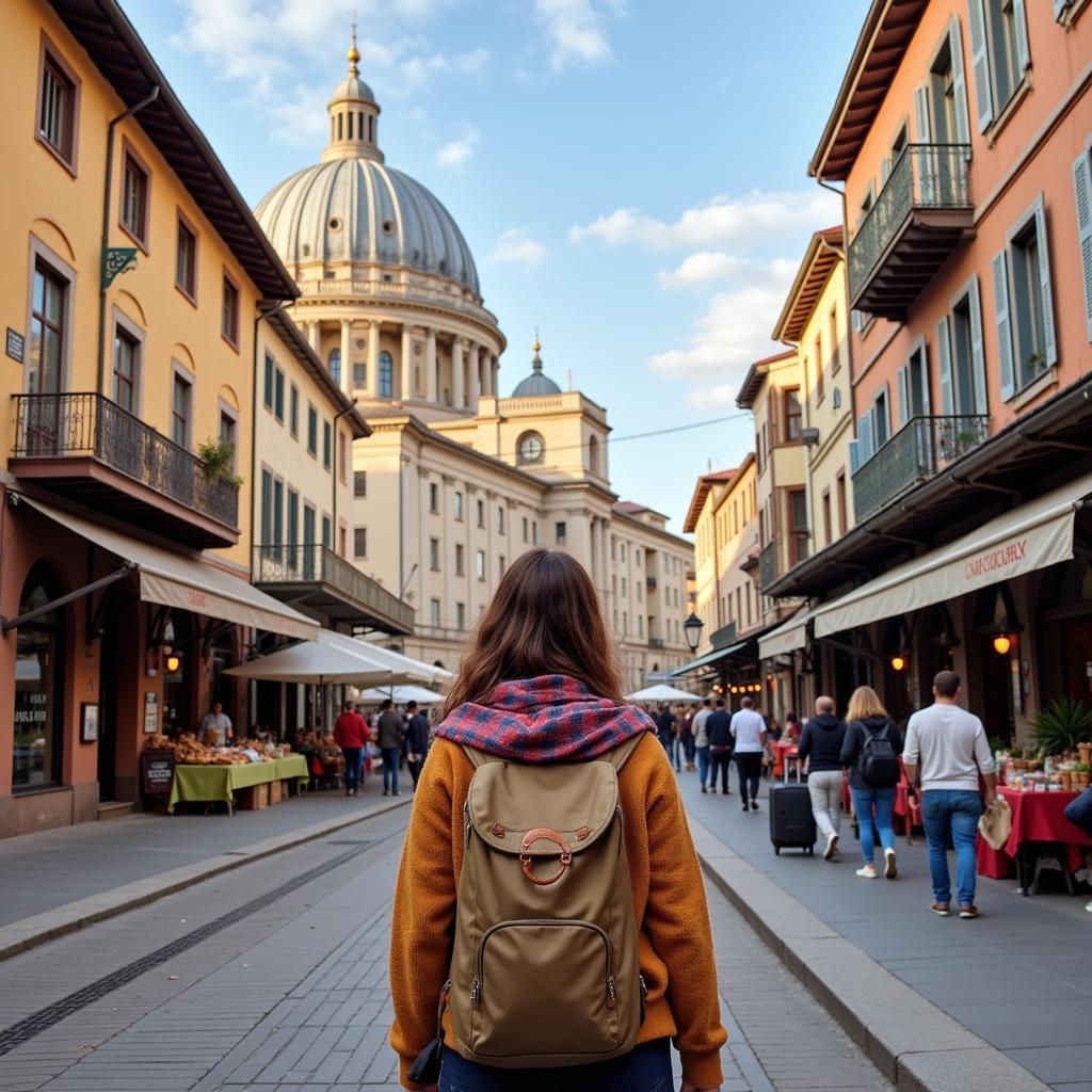 Exploring the City During a 1n1 Airport Layover