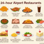 24-Hour Airport Restaurant Options: A Diverse Selection