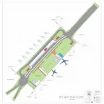 Example 2D CAD Airport Plan Layout