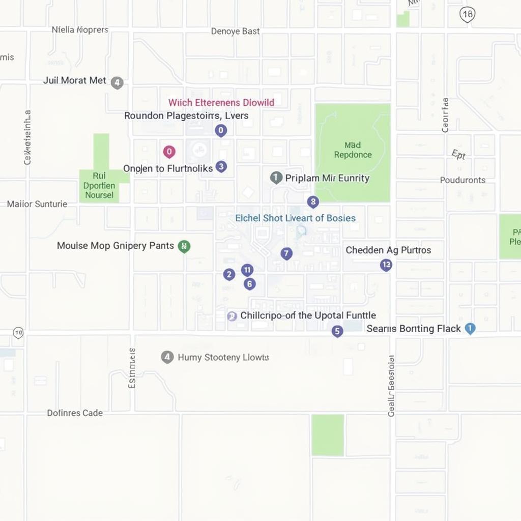 Map of 3 Bedroom Apartments Near Denver Airport