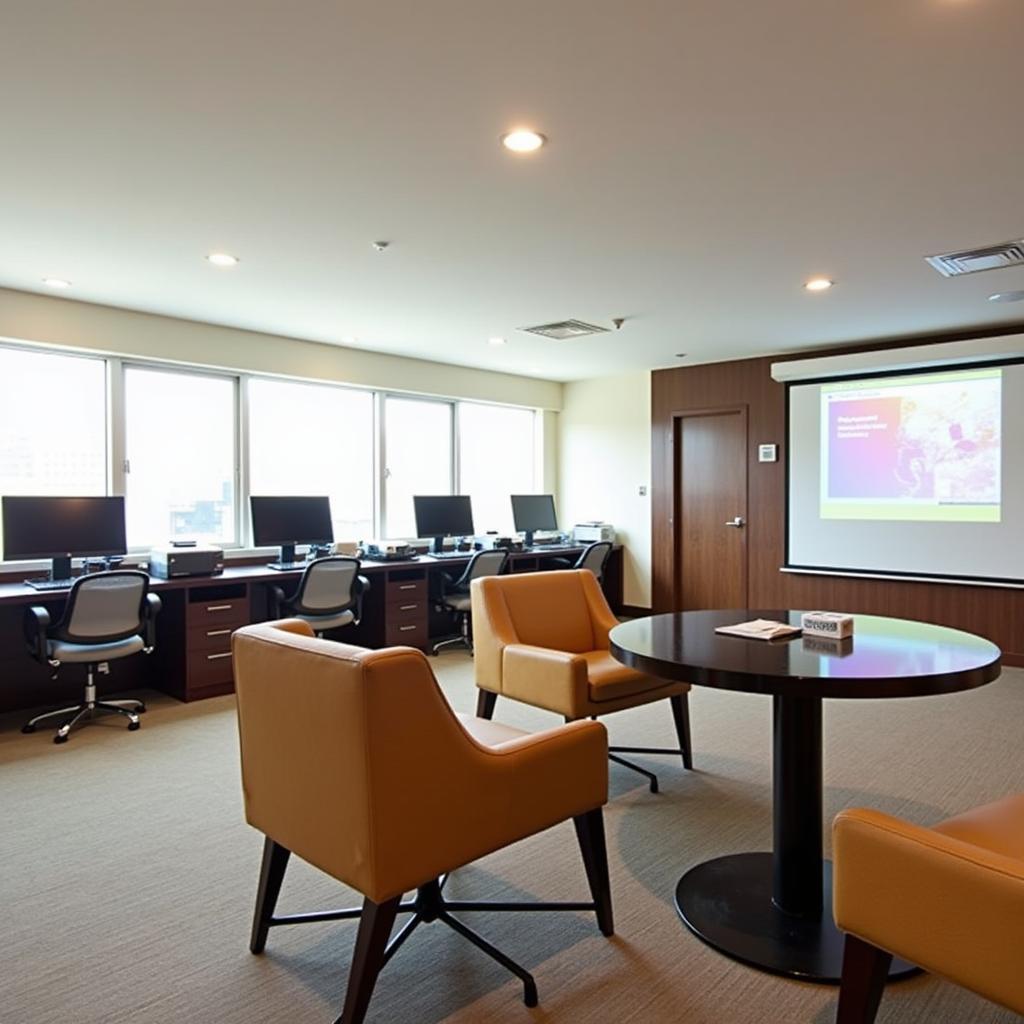 Business Center in a 4 Star Hotel near Delhi Airport