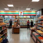 7-11 at DMK Airport Offers Snacks and Drinks