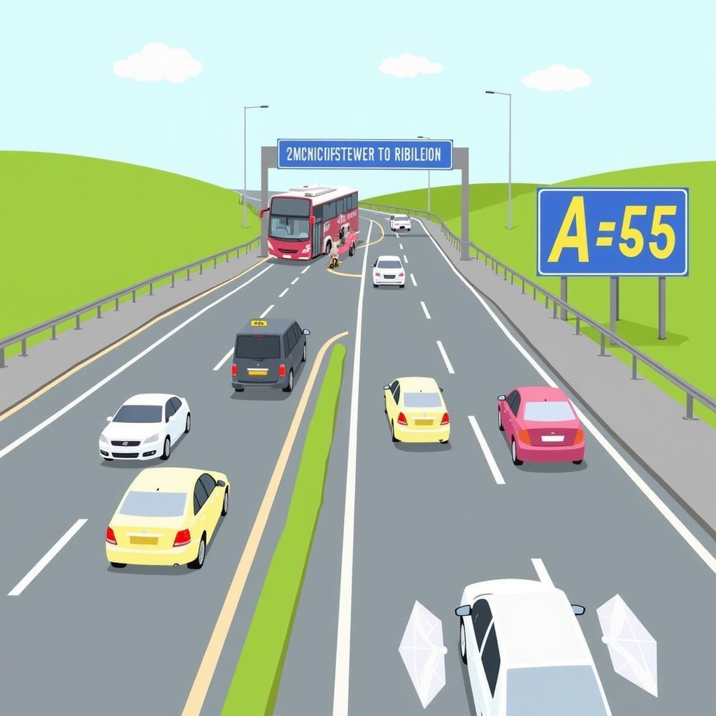 Improved Traffic Flow on the A555 Manchester Airport Relief Road