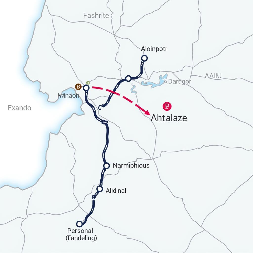 Aalborg Airport Bus Route Map