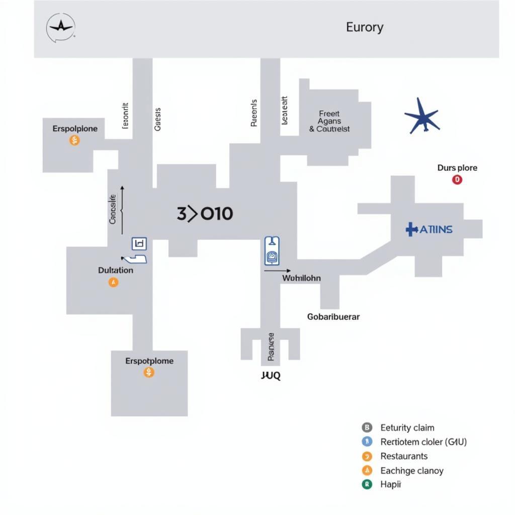 Abbotsford Airport Terminal Map Overview