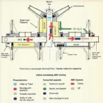 ABC Testing Passenger Flow at an Old Airport