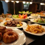 Dining Area in Al Dhabi Lounge