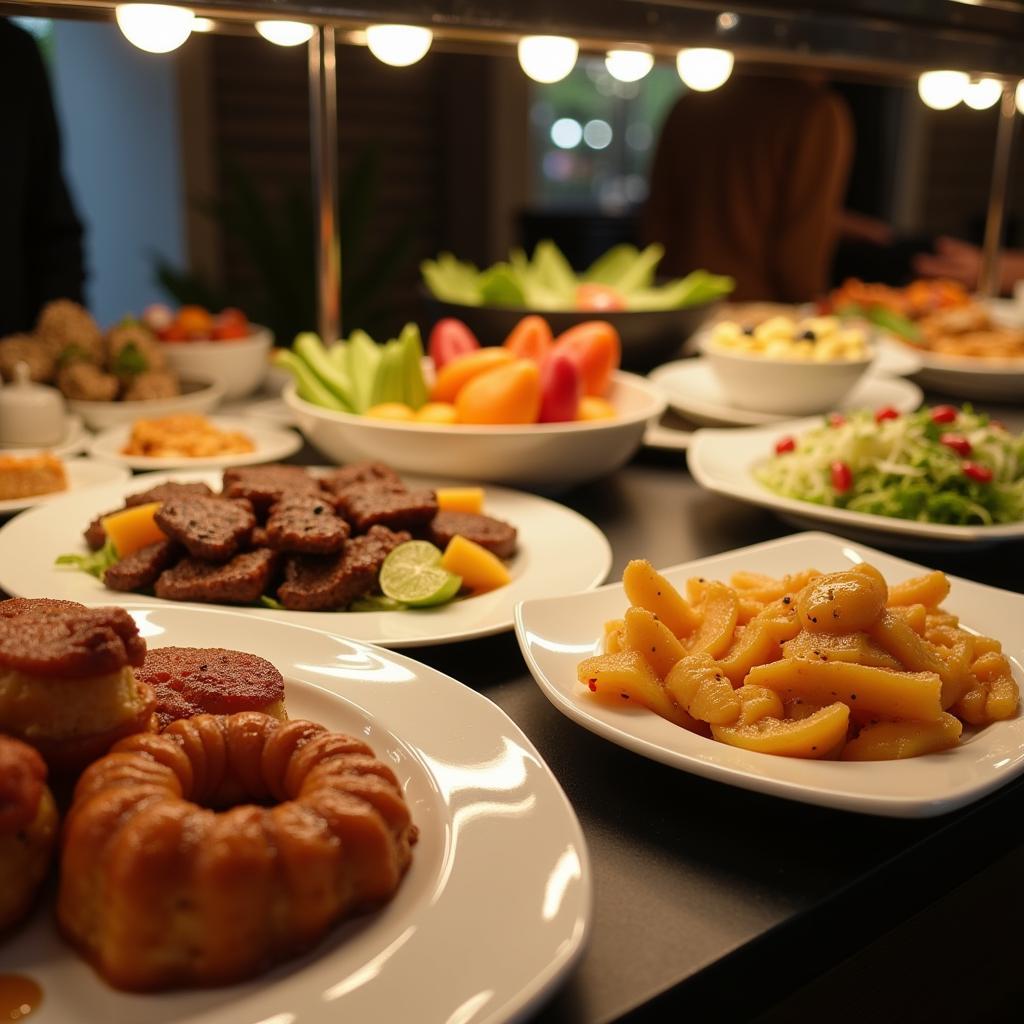 Dining Area in Al Dhabi Lounge