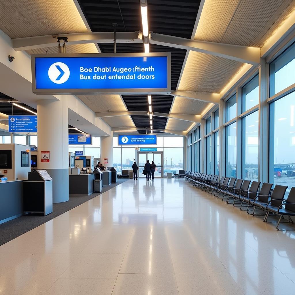 Abu Dhabi Airport Bus Station