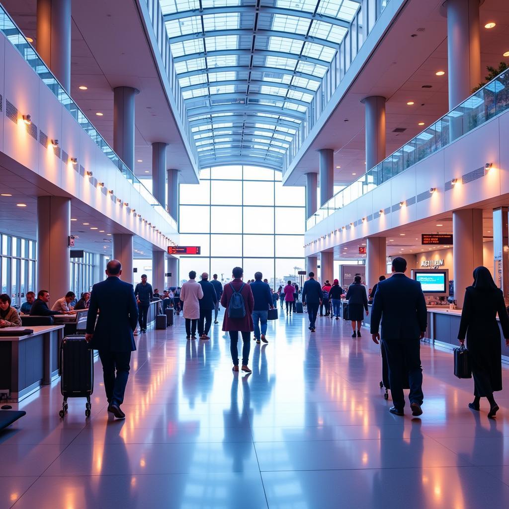 Abu Dhabi Airport Passenger Terminal