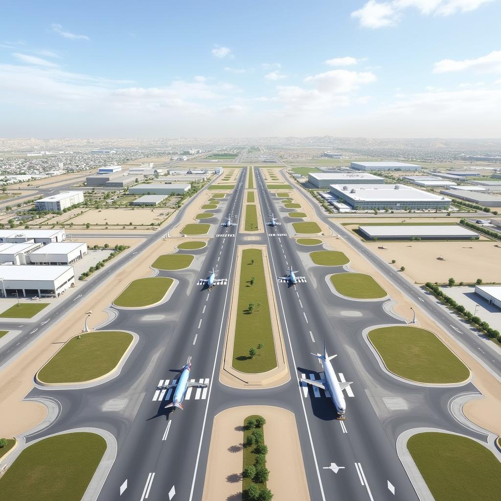 Abu Dhabi International Airport Future Runway Expansion Plans