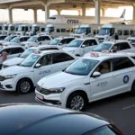 Abu Dhabi Airport Taxi Fleet Management