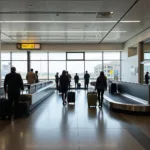 Abu Dhabi Airport Terminal 1 Baggage Claim Area