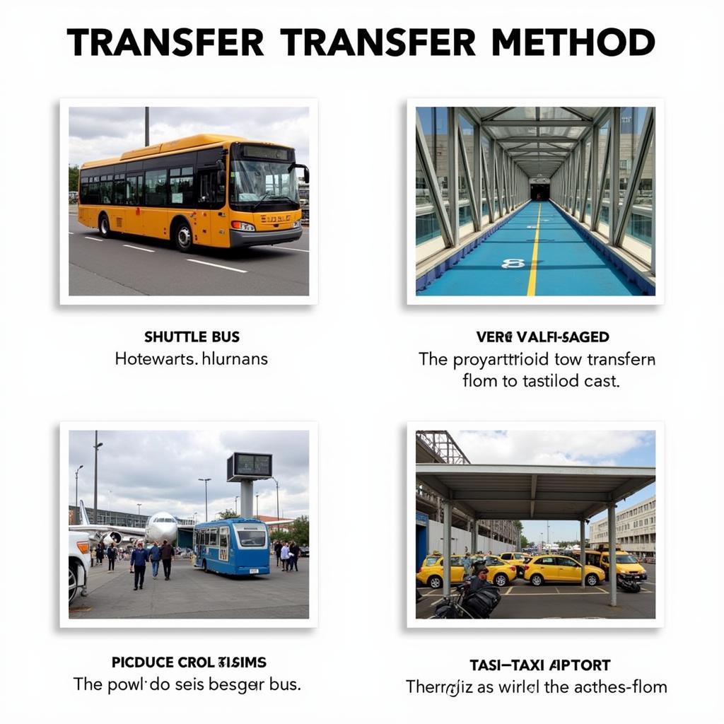 Various transfer options between Terminals 1 and 3 at Abu Dhabi Airport