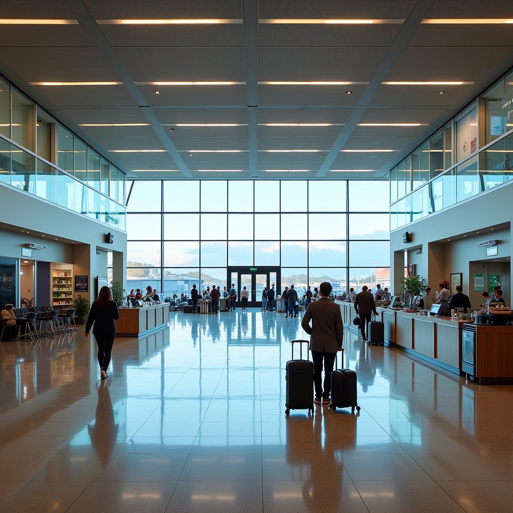 Abu Dhabi Airport Terminals 1 & 3 Interior