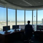 Abu Dhabi Airport Tower Air Traffic Control