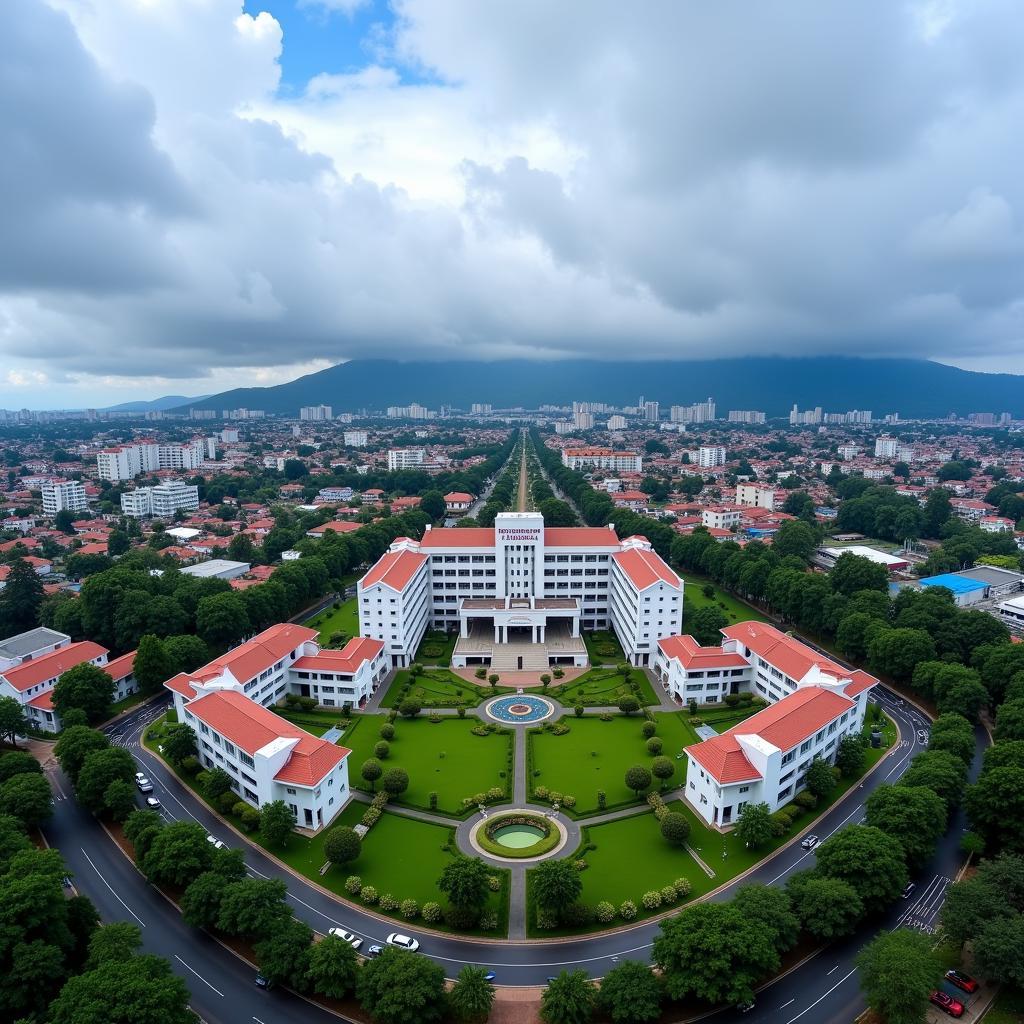 Aerial View of Manipal