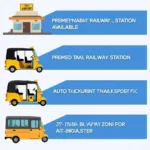 Ahmedabad Railway Station to Airport Transfer Options