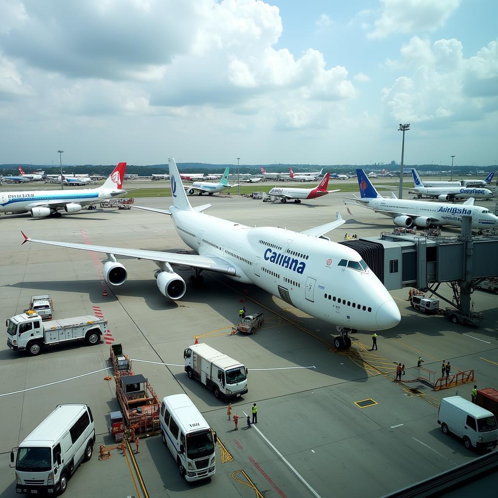 Airport Apron Area Overview