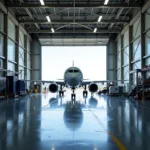 Modern Aircraft Maintenance Hangar at 5501 Airport Blvd