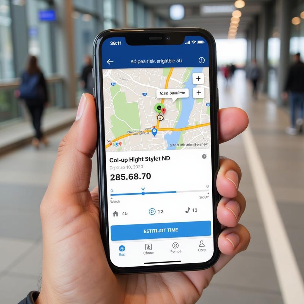 Airport Bus Real-Time Tracking App