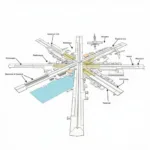 Diagram of Key Airport Components