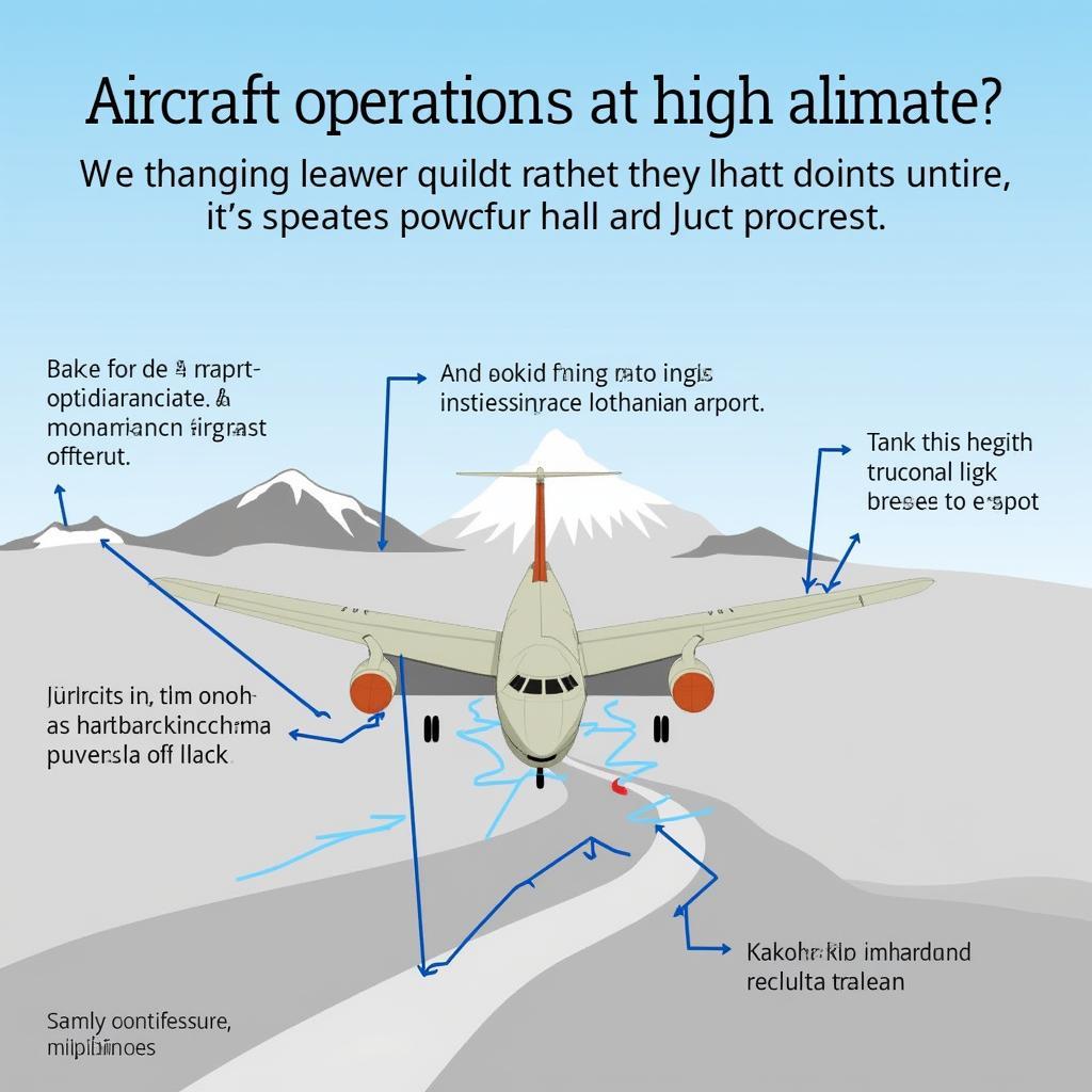 Airport Operations at High Altitude