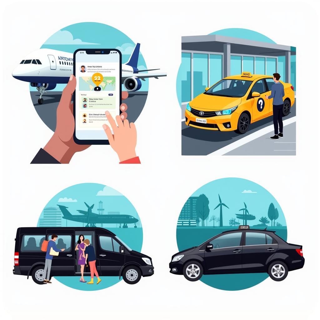 Comparing Airport Transportation Options