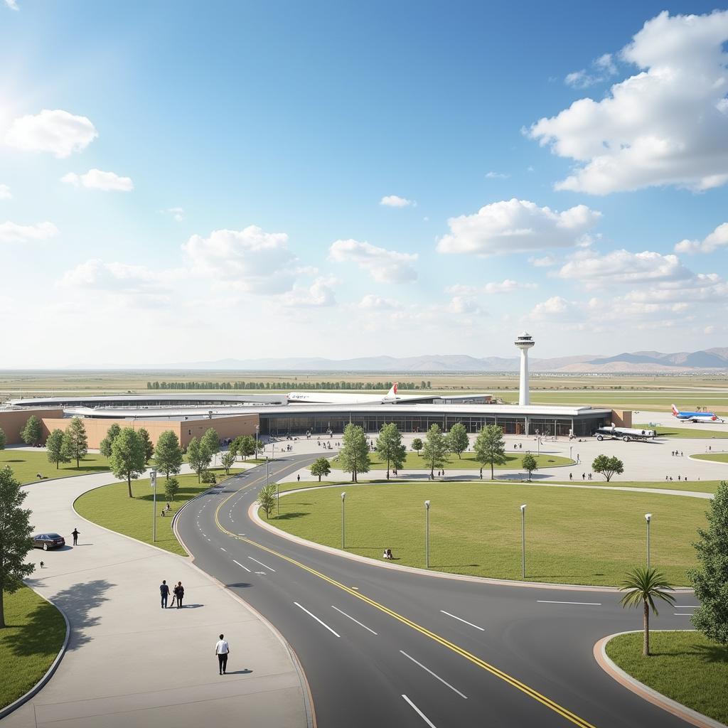 Future development plans for Al Assad International Airport