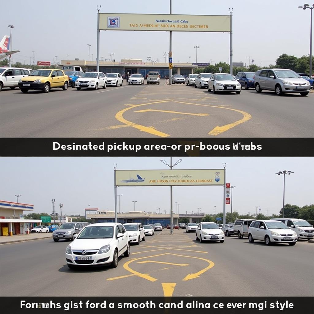 Amritsar Airport Cab Pickup Area