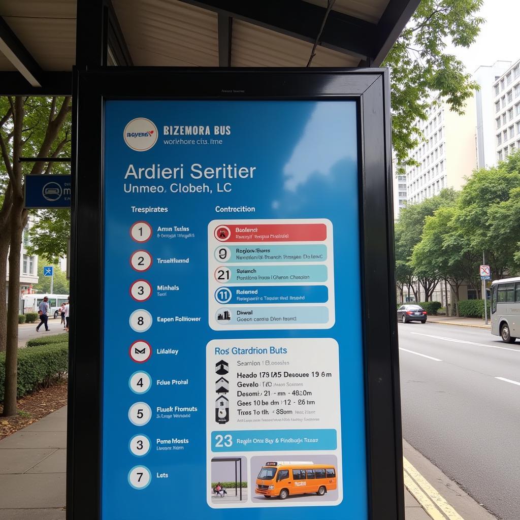 Bus stop near Andheri Station