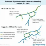 Andheri to CSMIA Traffic Conditions