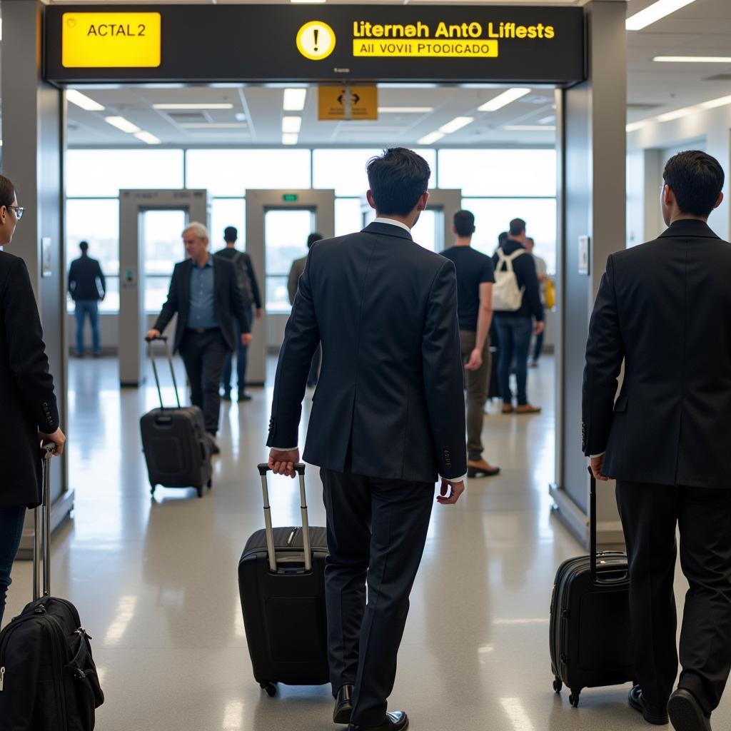 Aryan Khan Airport Security Check